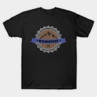 Gipfelbesteigung Wildspitze Height 3770 m " T-Shirt